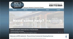 Desktop Screenshot of mtojanitorial.com