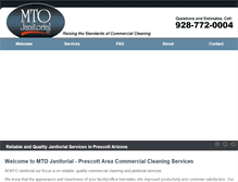 Tablet Screenshot of mtojanitorial.com